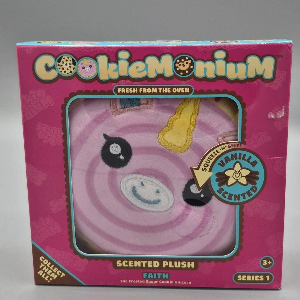 Cookiemonium Faith 6-Inch Vanilla Scented Cookie Plush